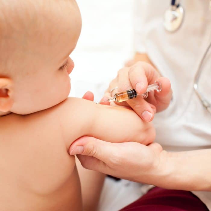 Dreifachimpfung bei Kindern