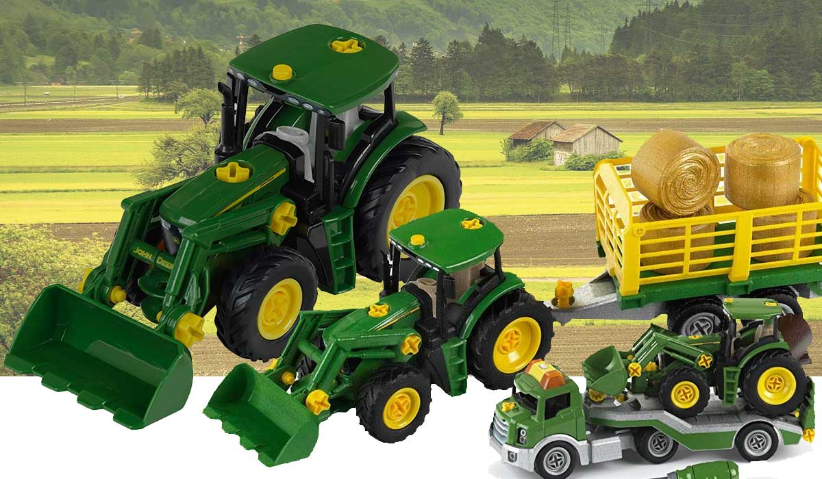 Die 5 beliebtesten Theo Klein John Deere Traktoren