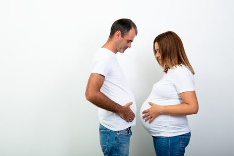 Schwangerschaftssymptome beim Mann - Couvade-Syndrom